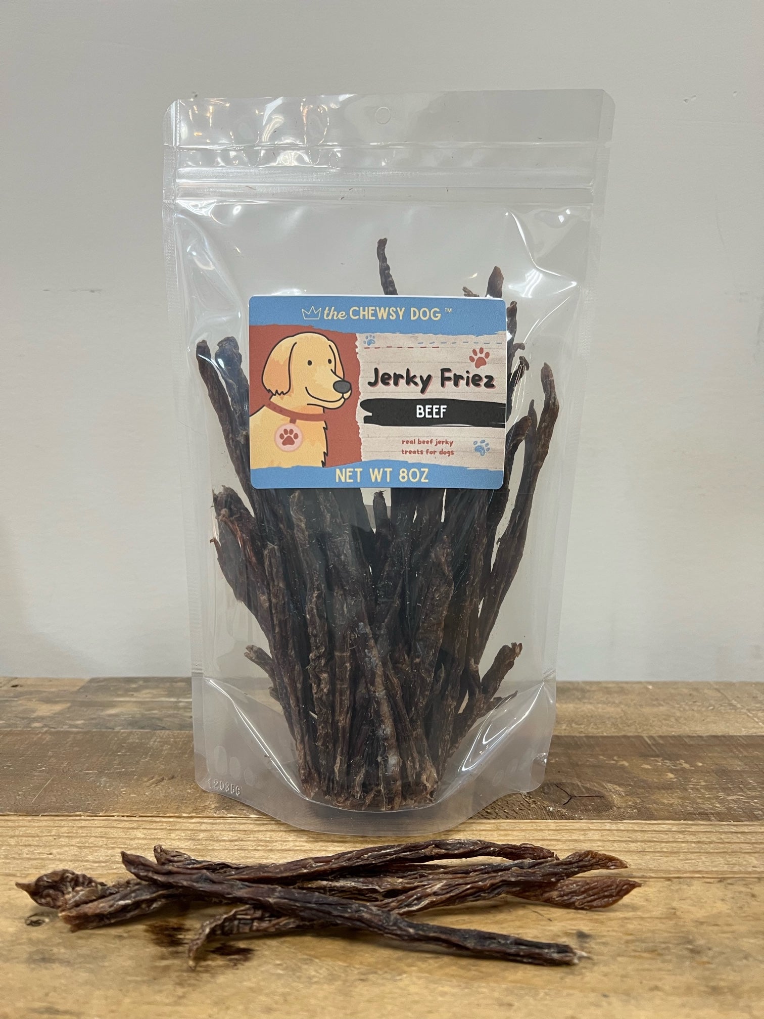 The Chewsy Dog Jerky Friez - Beef