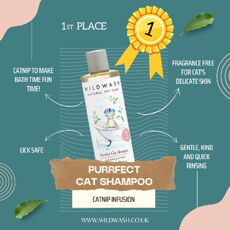 purrfect cat shampoo