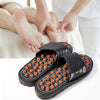 Reflexology Sandals Foot Massager Slippers Acupressure Acupuncture Shoes TaiChi Rotary elastic massage