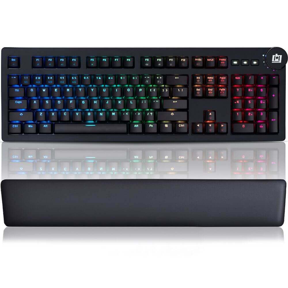 Deco Mechanical Keyboard Cherry MX Red with Custom RGB