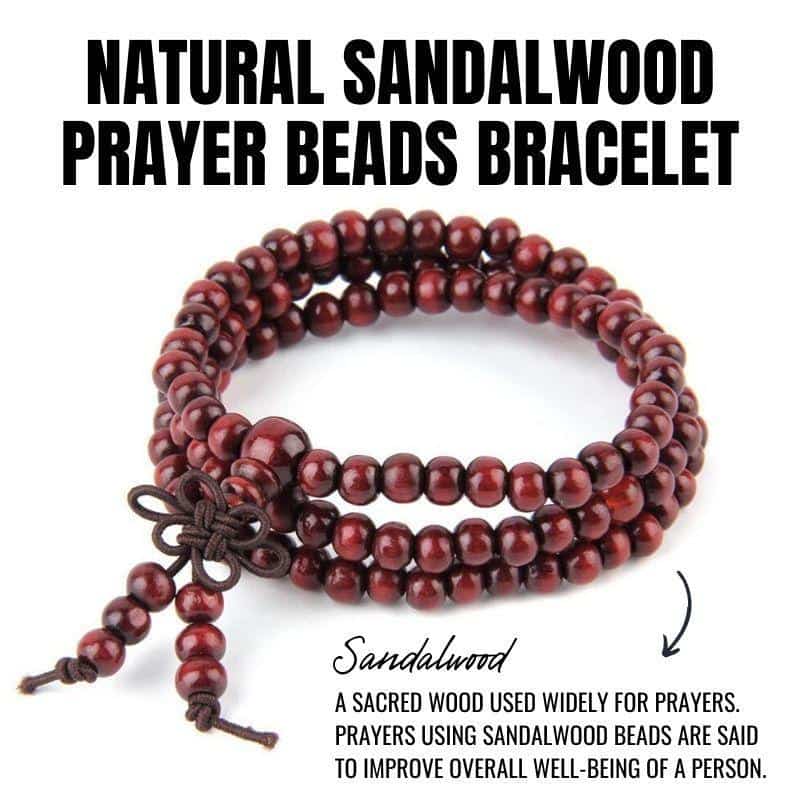 sandalwood prayer beads