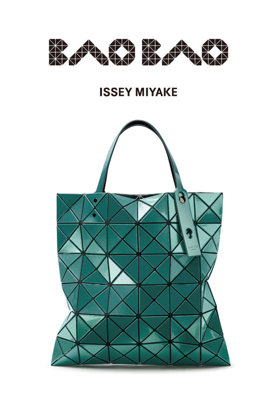 Bao Bao Issey Miyake Grey Lucent Messenger Bag for Men