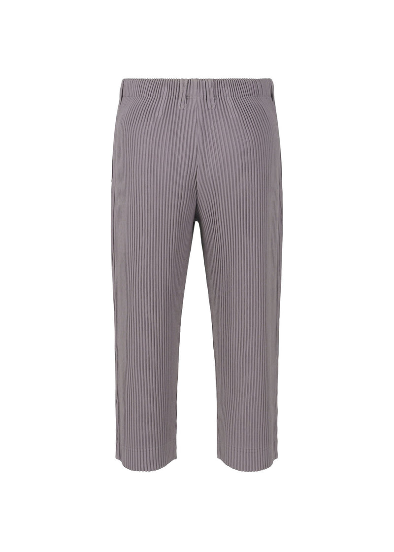 TAILORED PLEATS 1 Trousers Cropped Purple Grey | ISSEY MIYAKE ONLINE ...