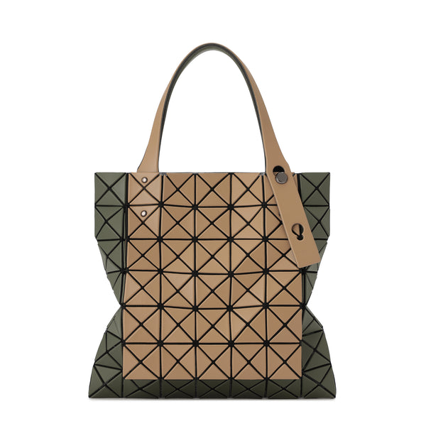 PRISM KANGAROO Tote Light Brown x Khaki | ISSEY MIYAKE ONLINE STORE UK