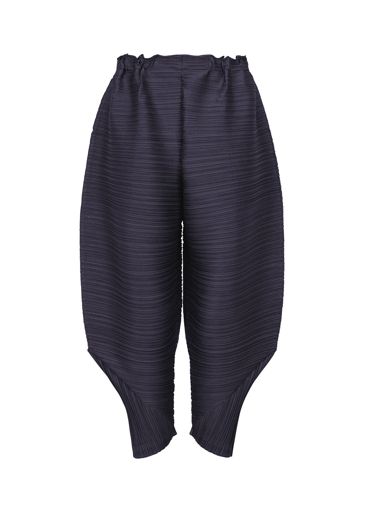 THICKER BOUNCE Trousers Dark Navy | ISSEY MIYAKE ONLINE STORE UK
