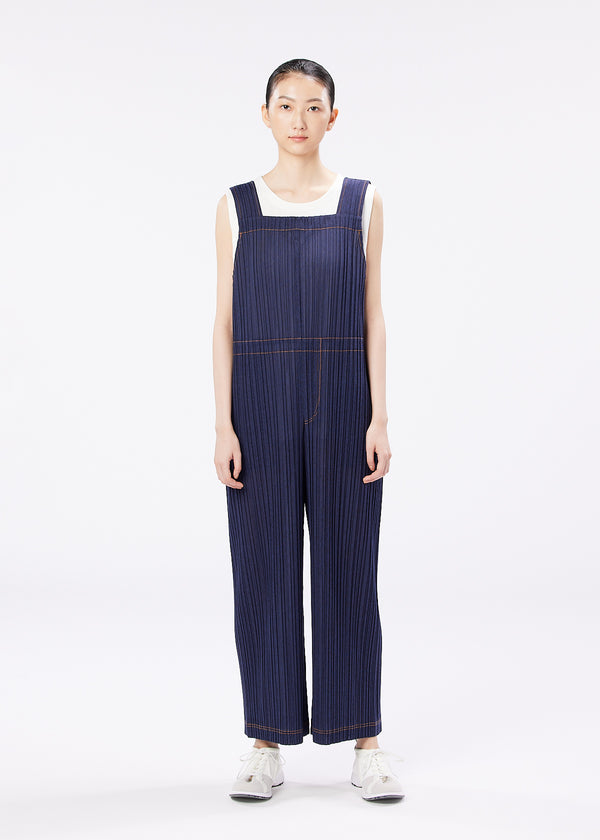 RAMIE DENIM Trousers Indigo Blue | ISSEY MIYAKE ONLINE STORE UK