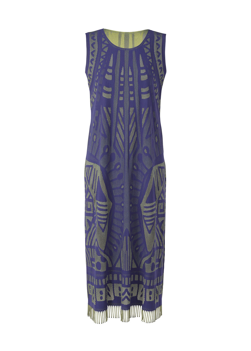 A-POC SPARKLE Dress Navy | ISSEY MIYAKE ONLINE STORE UK