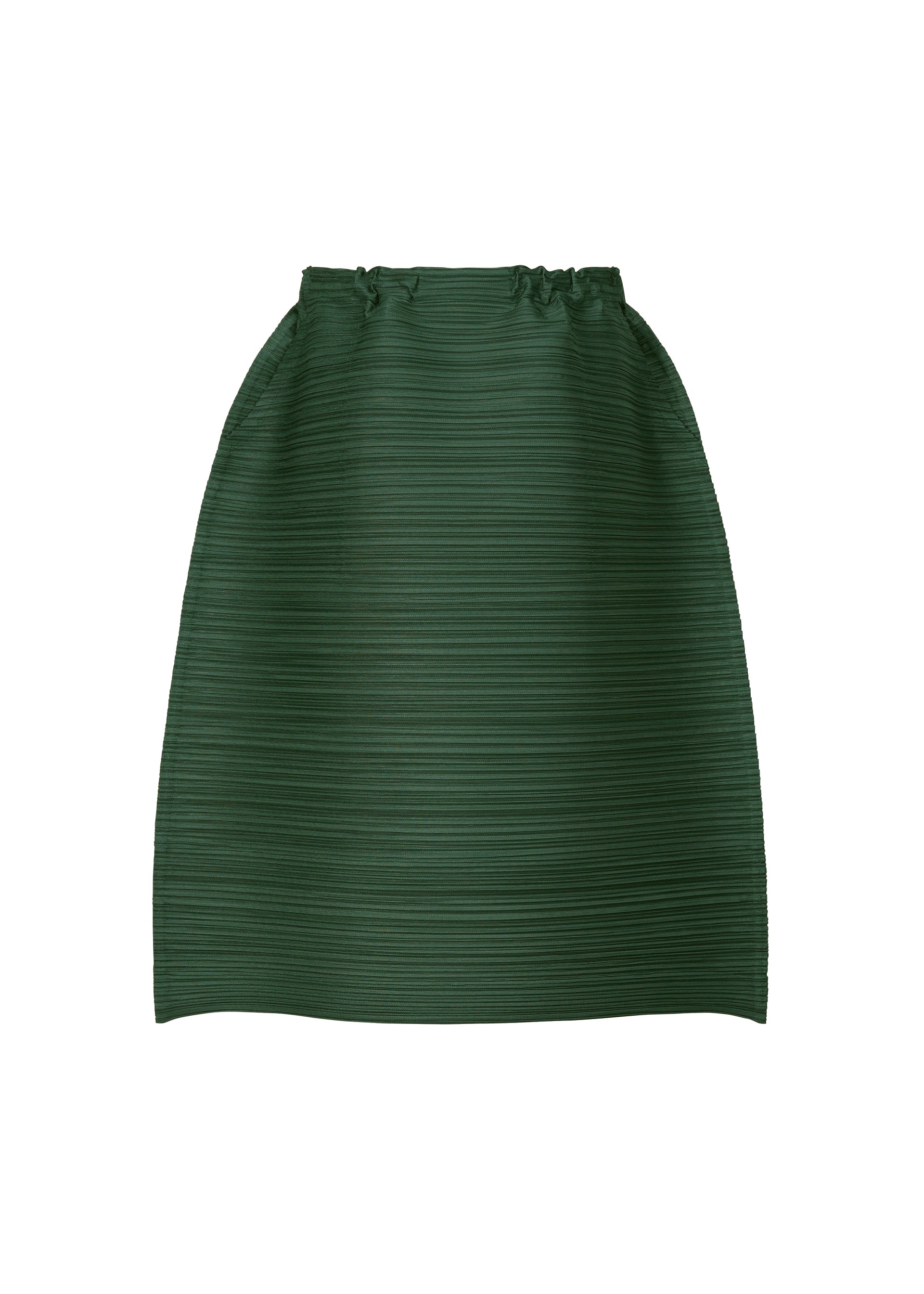 THICKER BOUNCE Skirt Dark Green | ISSEY MIYAKE ONLINE STORE UK
