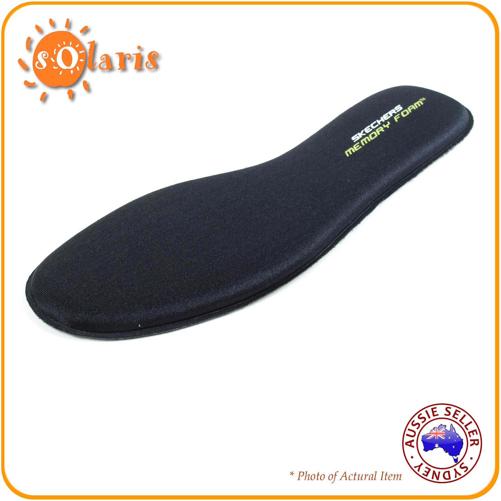 1x Pair SKECHERS Memory Foam Flat Insoles Super Comfy Replacement Inso – Solaris & Leisure
