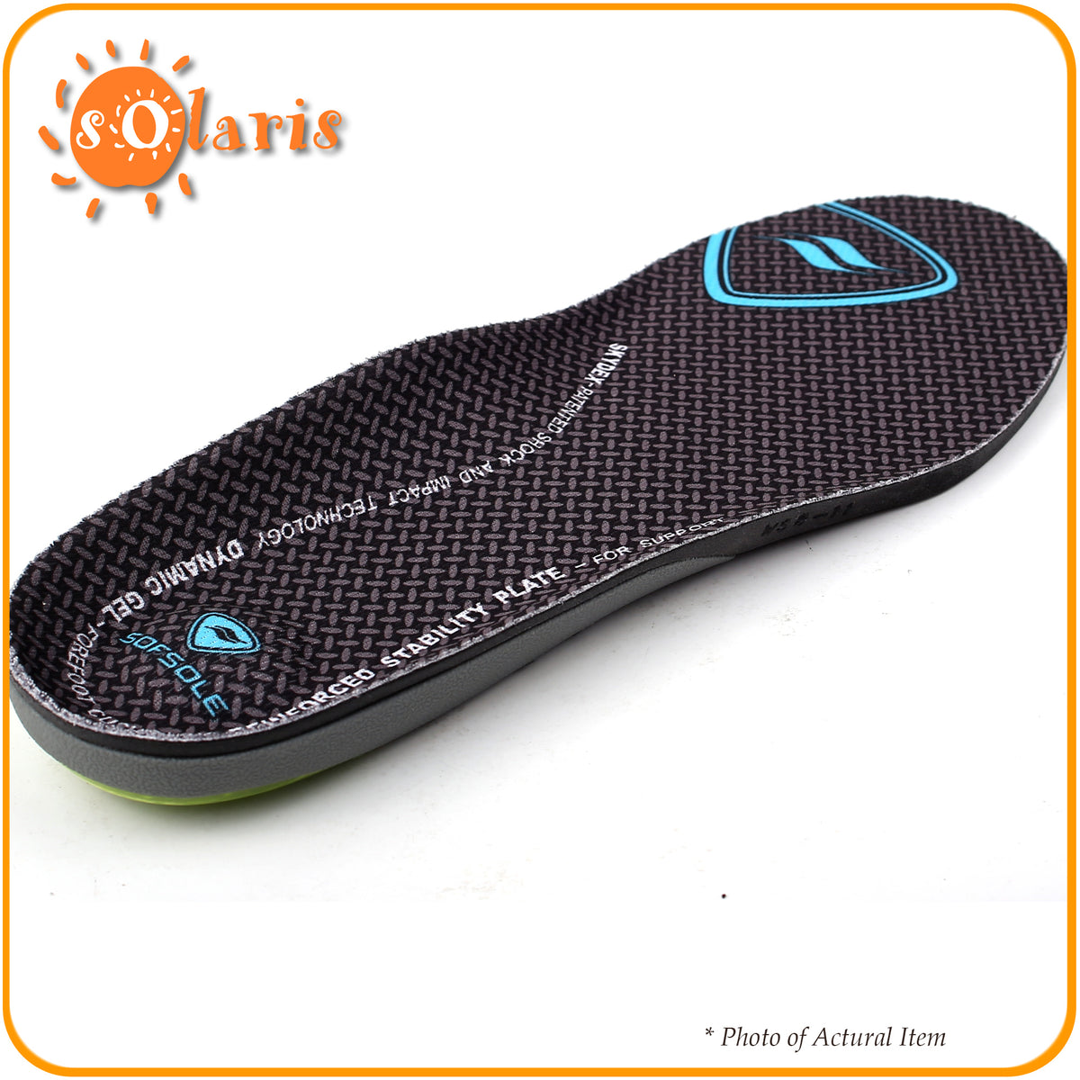 2X Sof Sole Women's AIRR Orthotic Insole Full-Length Gel Shoe Insert U ...