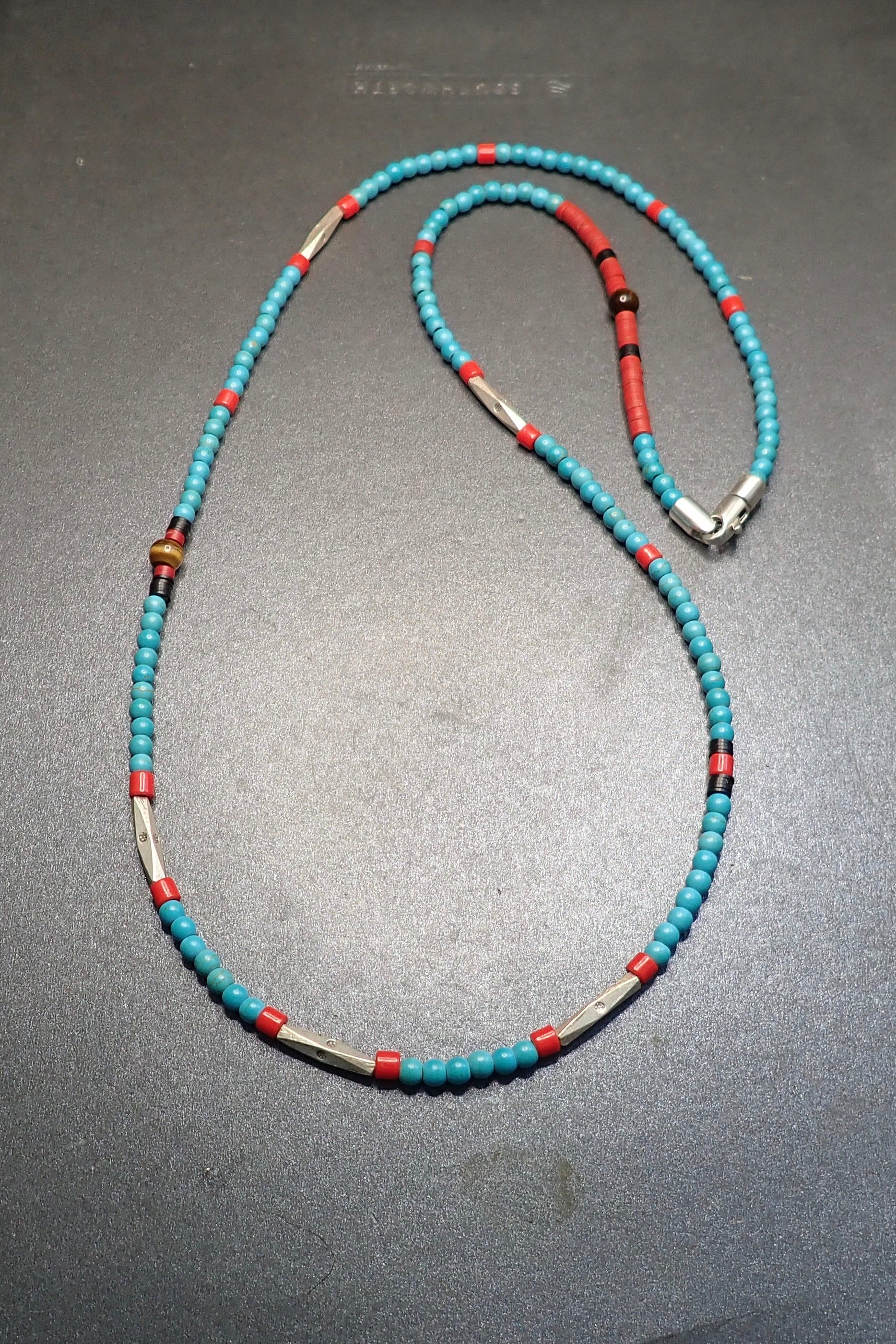 TURQUOISE NECKLACE - one made – Dirty Hands Jewelry