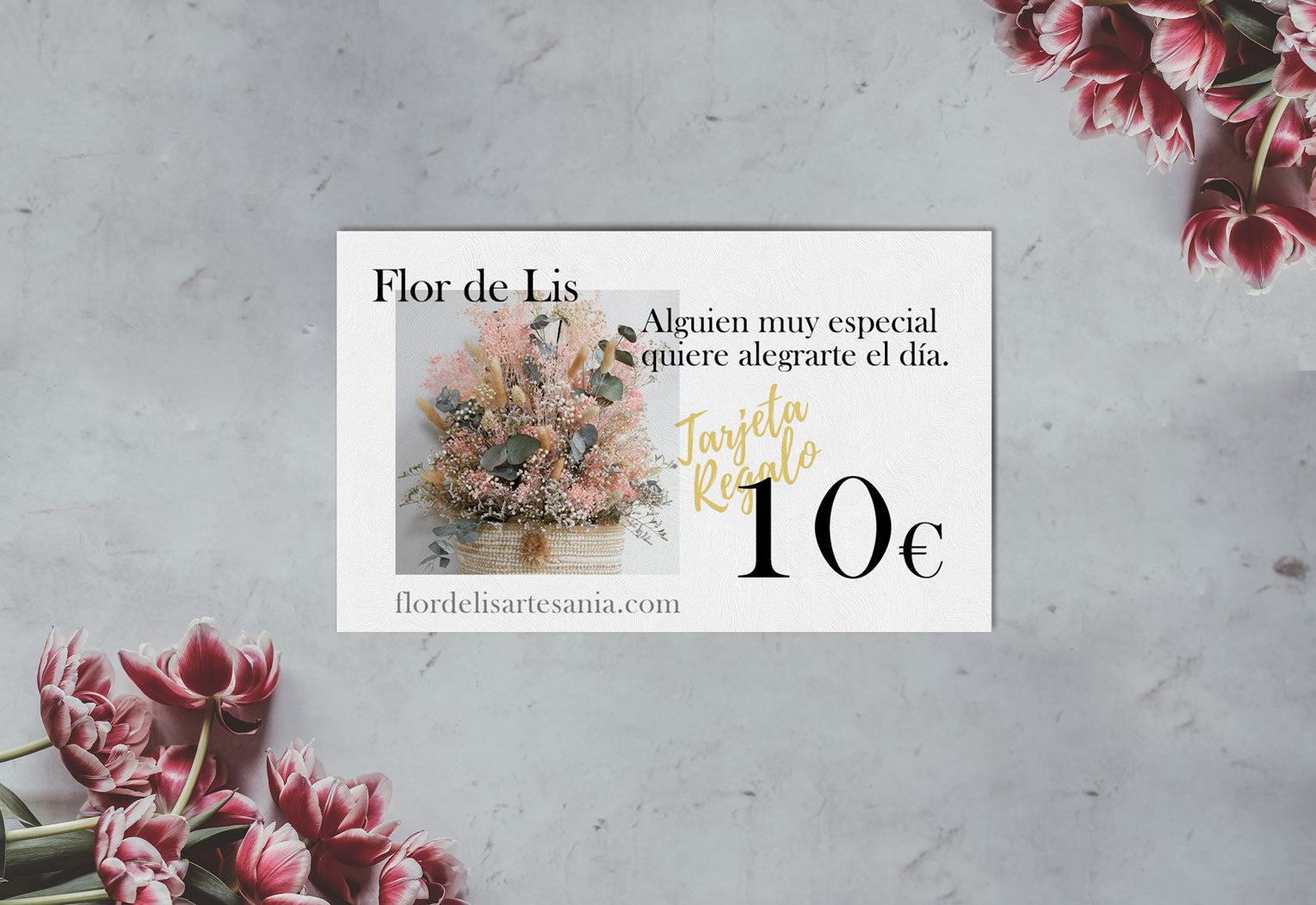 Tarjeta regalo – Flor de Lis