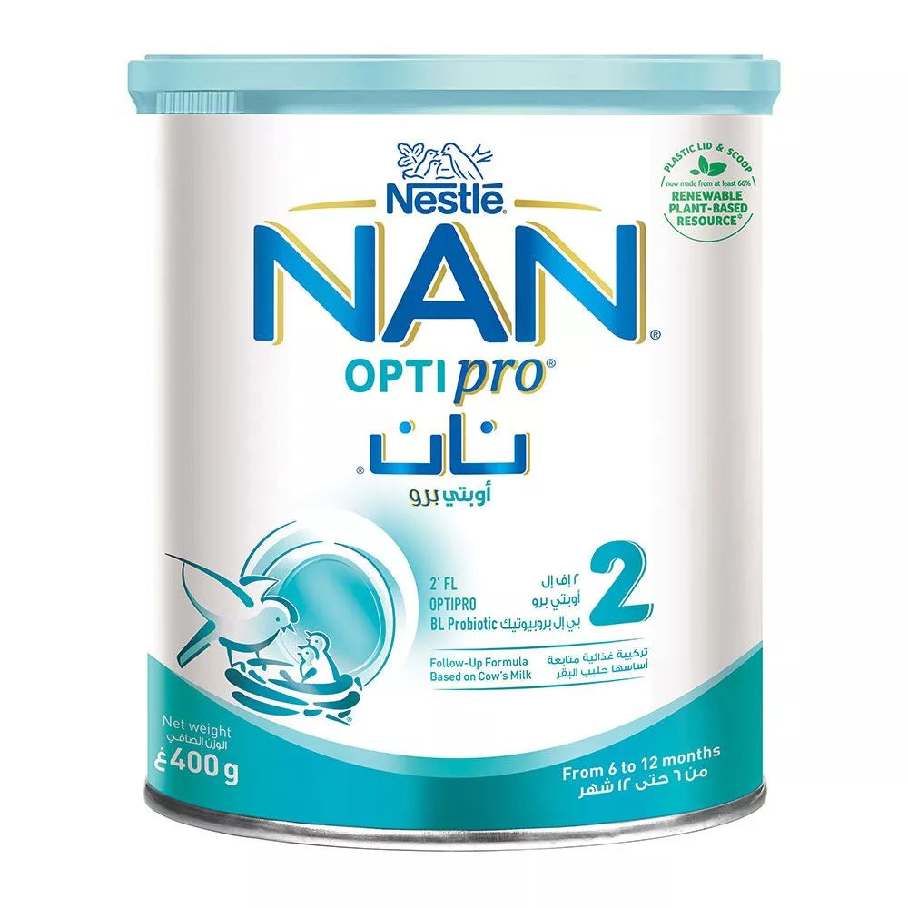 Nestle Nan Pro Infant Baby Milk Powder Formula, Stage 1 - 400gms