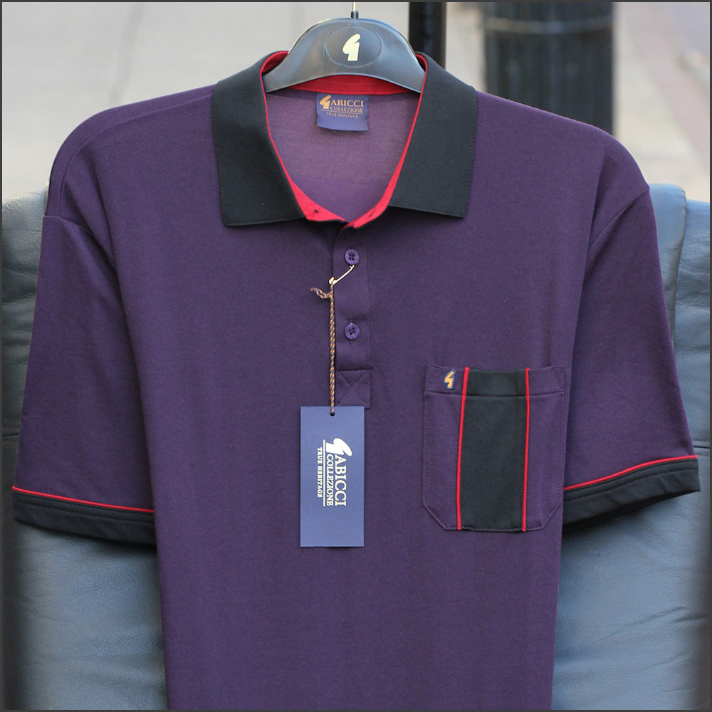 Gabicci X10 Grape Pattern T Shirt >