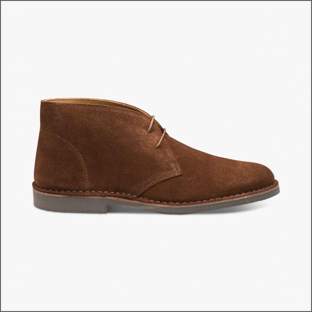 Loake Sahara Dark Brown Suede Desert Boot Size 9.5 & 10 Only//