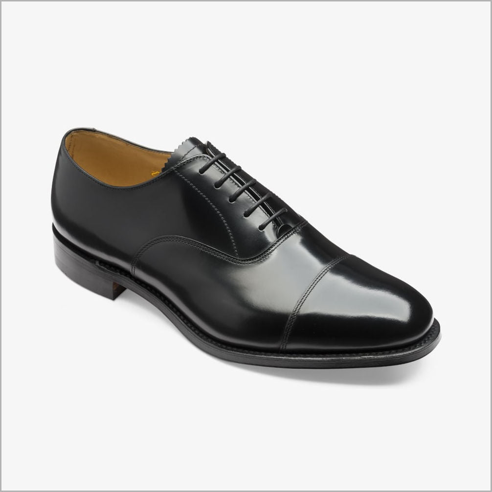 Loake 747 Black Classic Toe Cap*