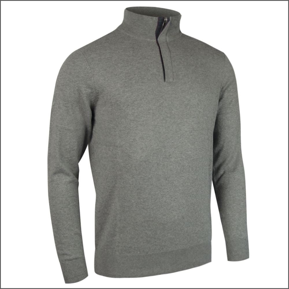 Glenmuir George Cashmere Zip Neck Sweater<>