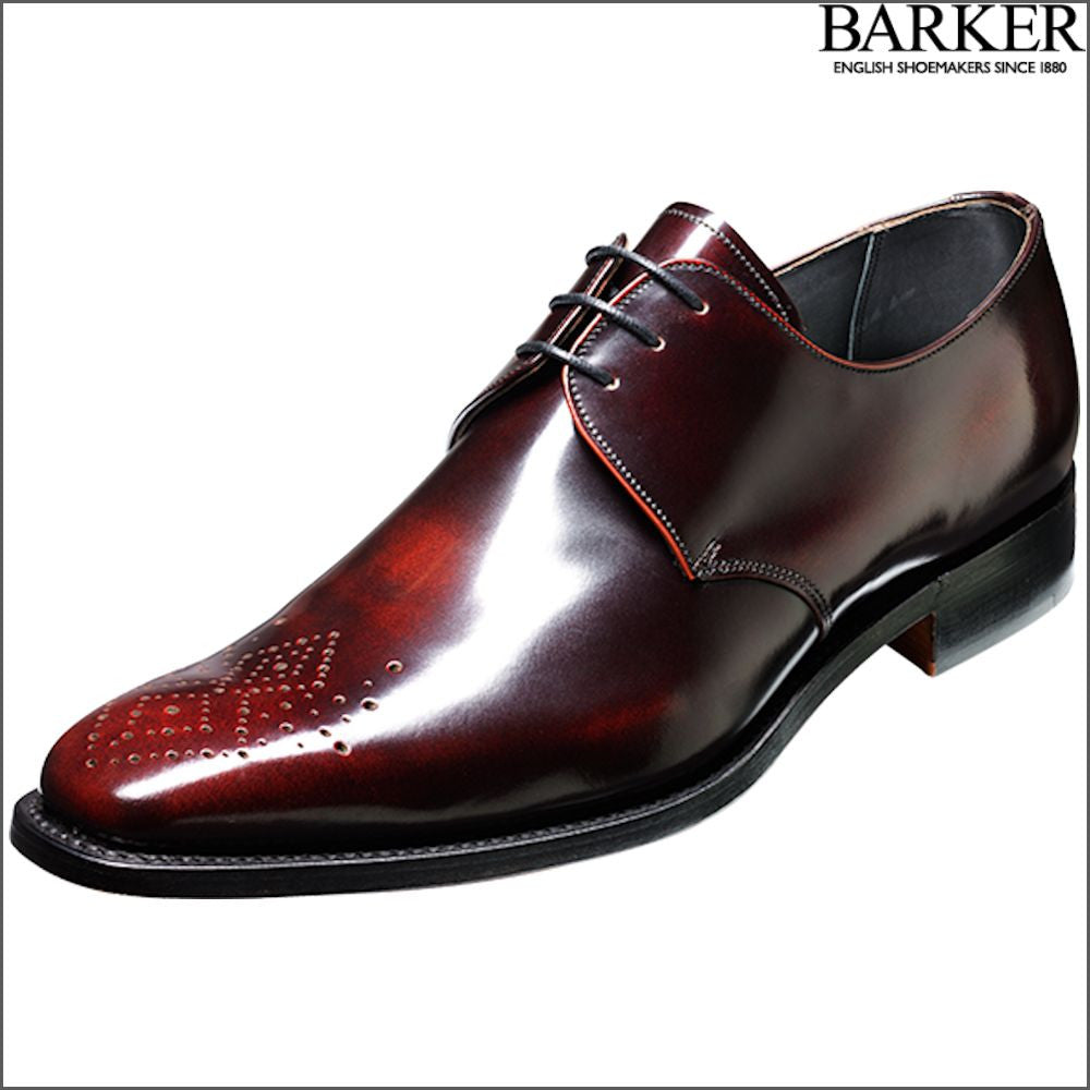 Barker Darlington Brandy Hi-Shine Derby/