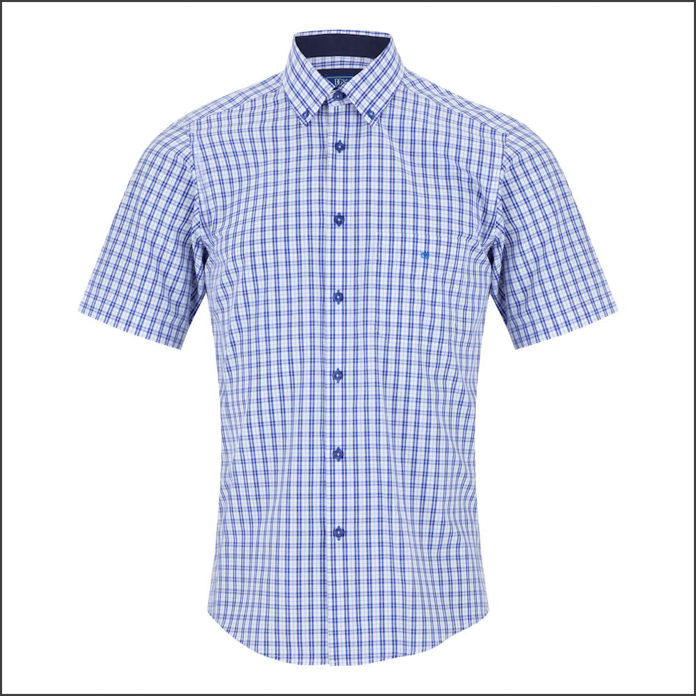 Dg's Blue Check SS Shirt-