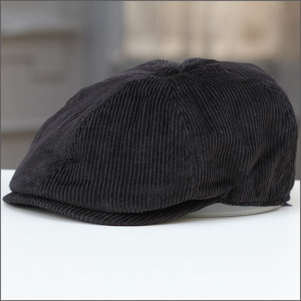 Hudson Black 8 Piece Cord Cap+