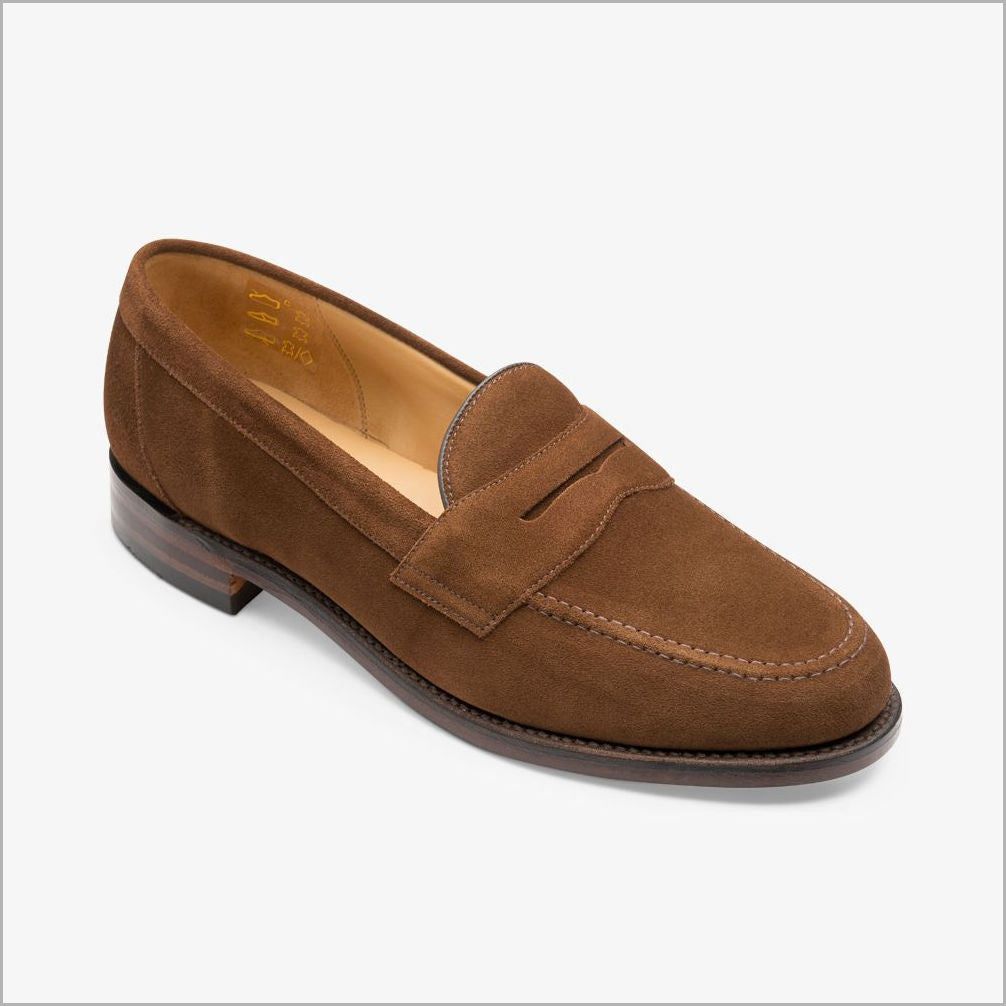 classic suede penny loafer