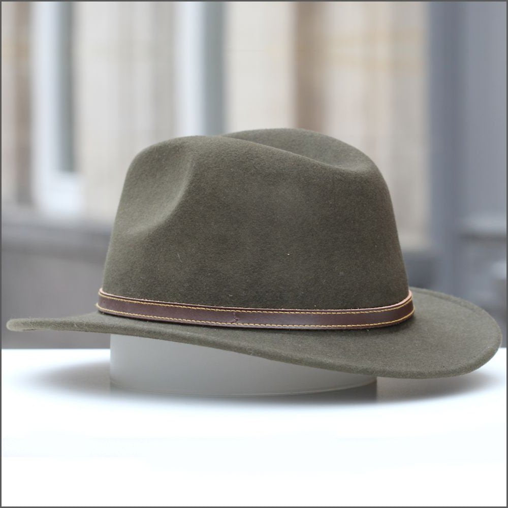 Adventurer Wool Felt Turf Hat+