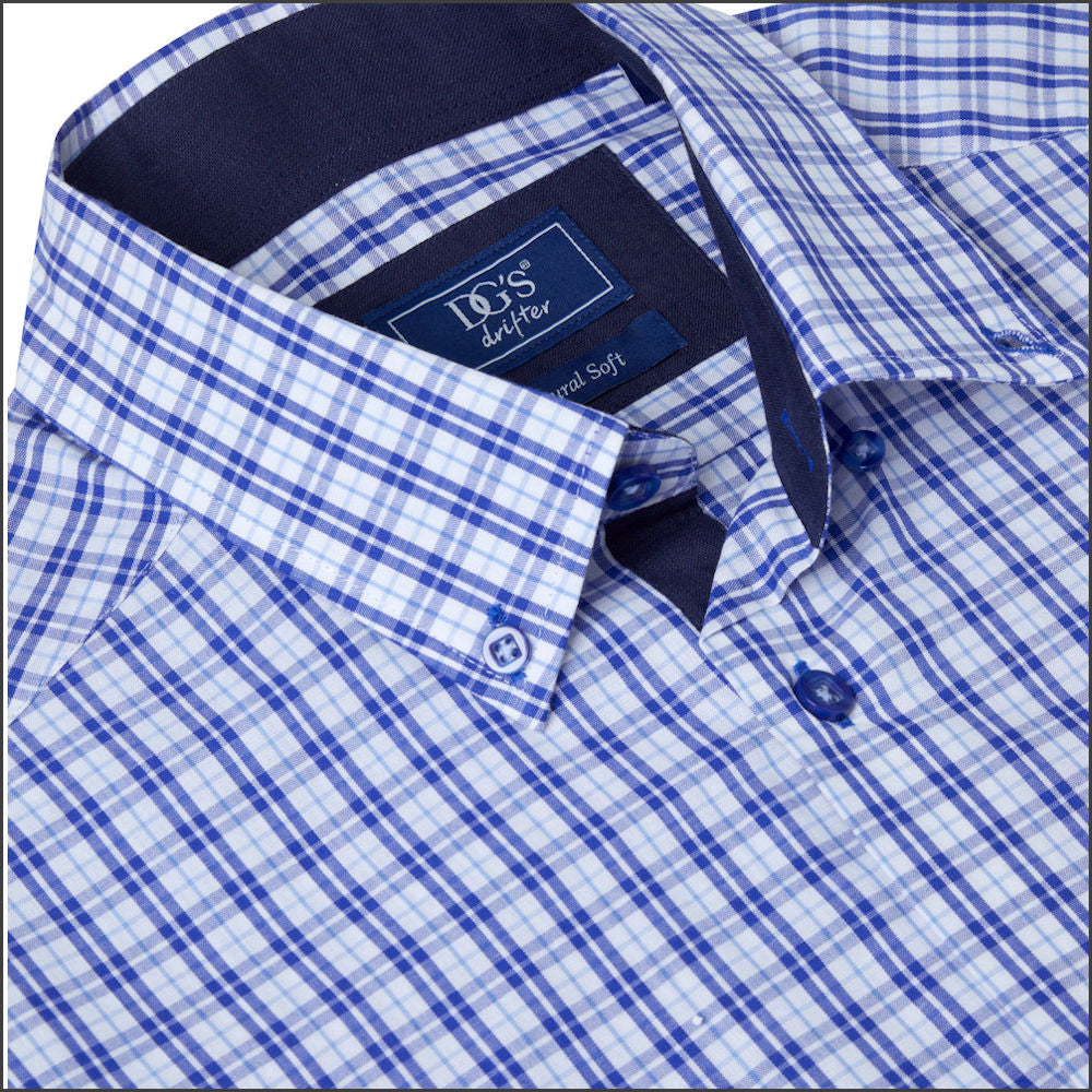 Dg's Blue Check SS Shirt-