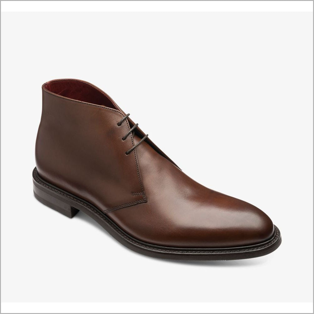 Loake Spirit Dark Brown Derby Boot Size 