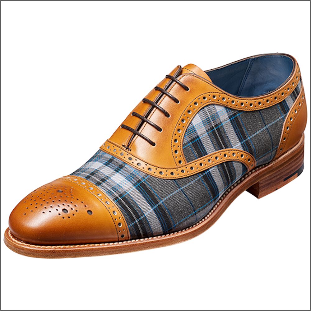 fabric oxford shoes