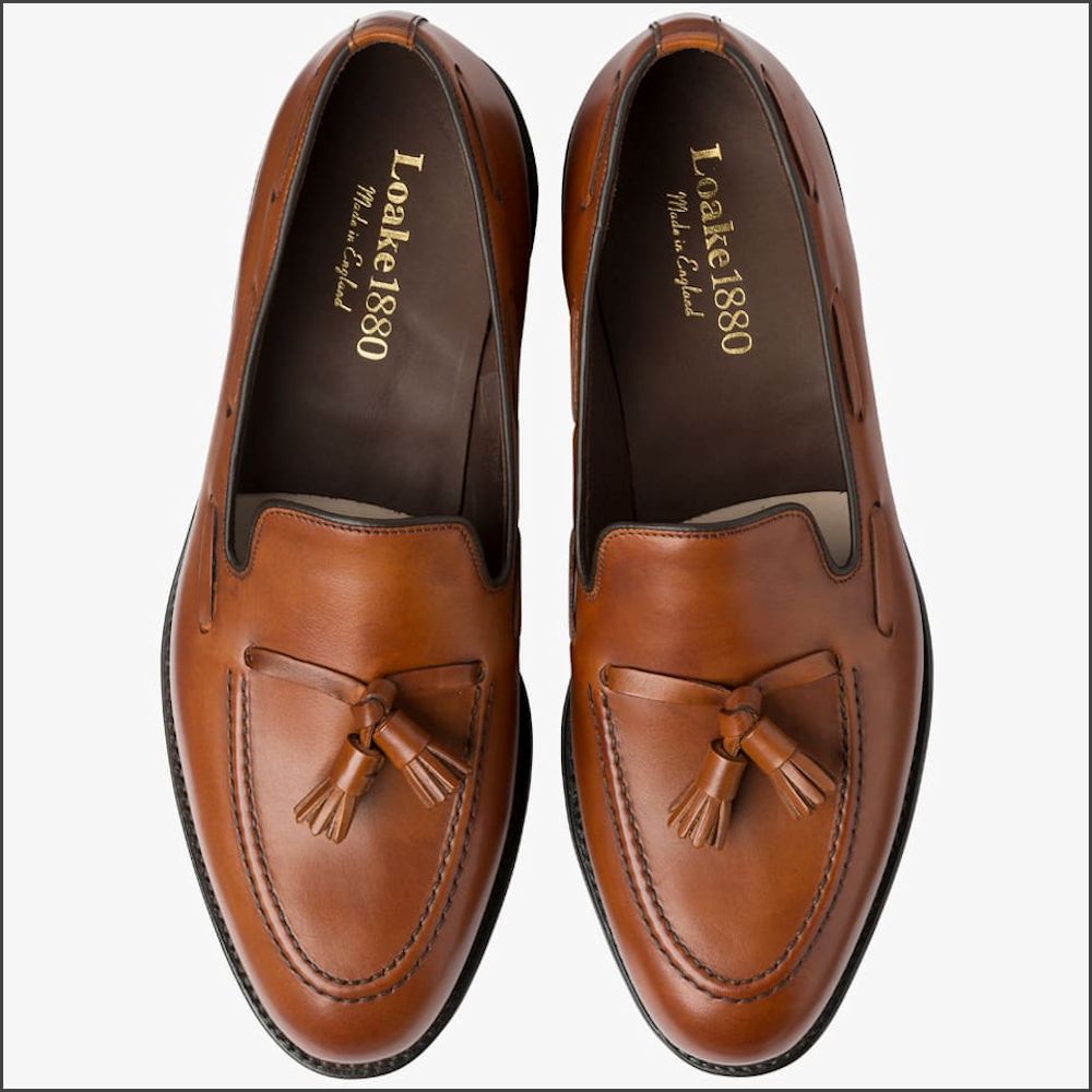 Loake Russell Mahogany Loafer Size 9 Only//