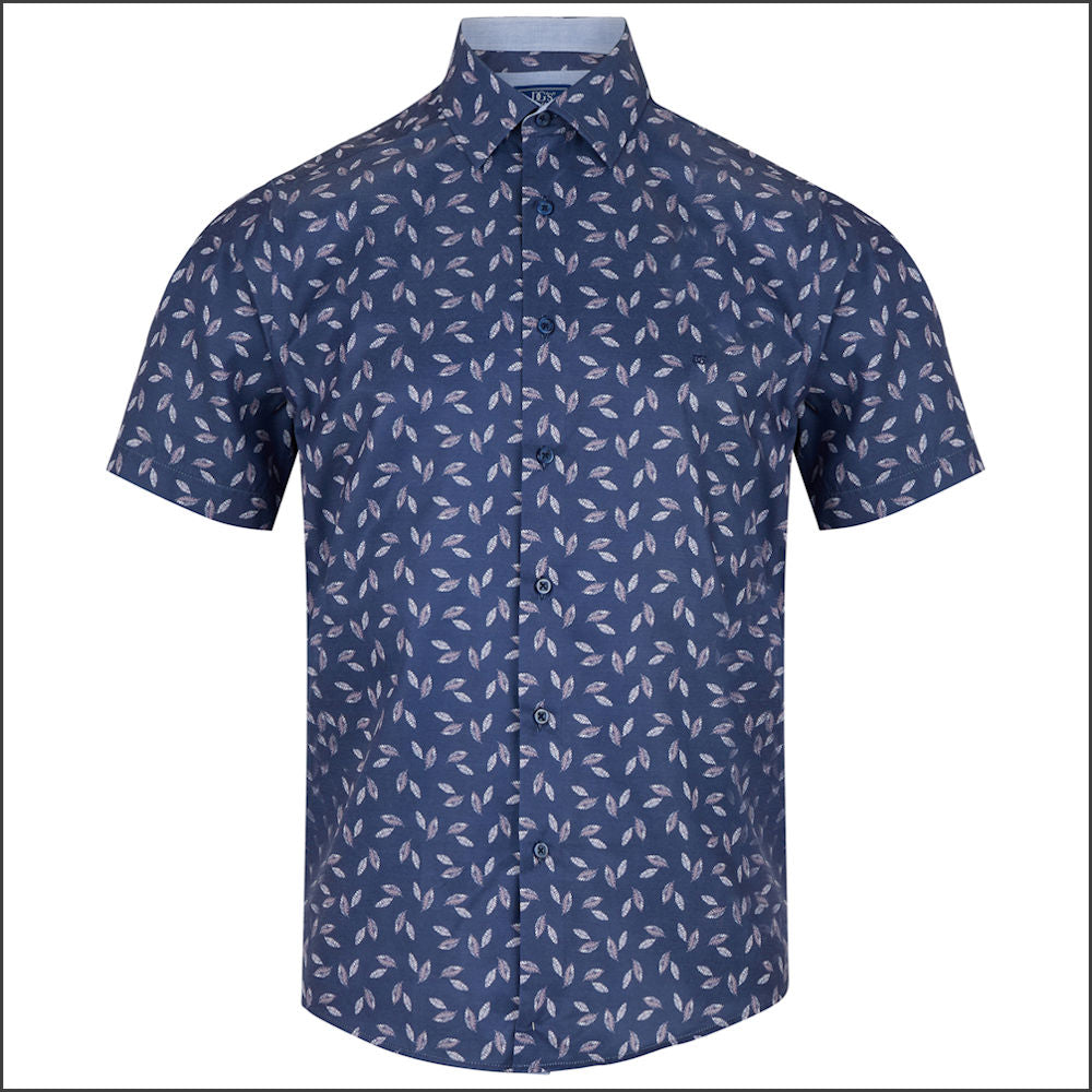 Dg's Dark Blue Pattern Shirt SS^