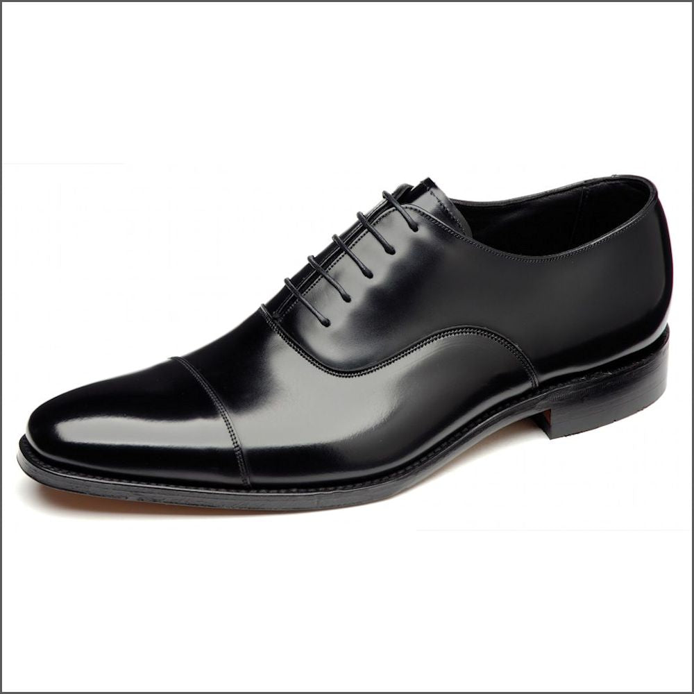 loake black oxford