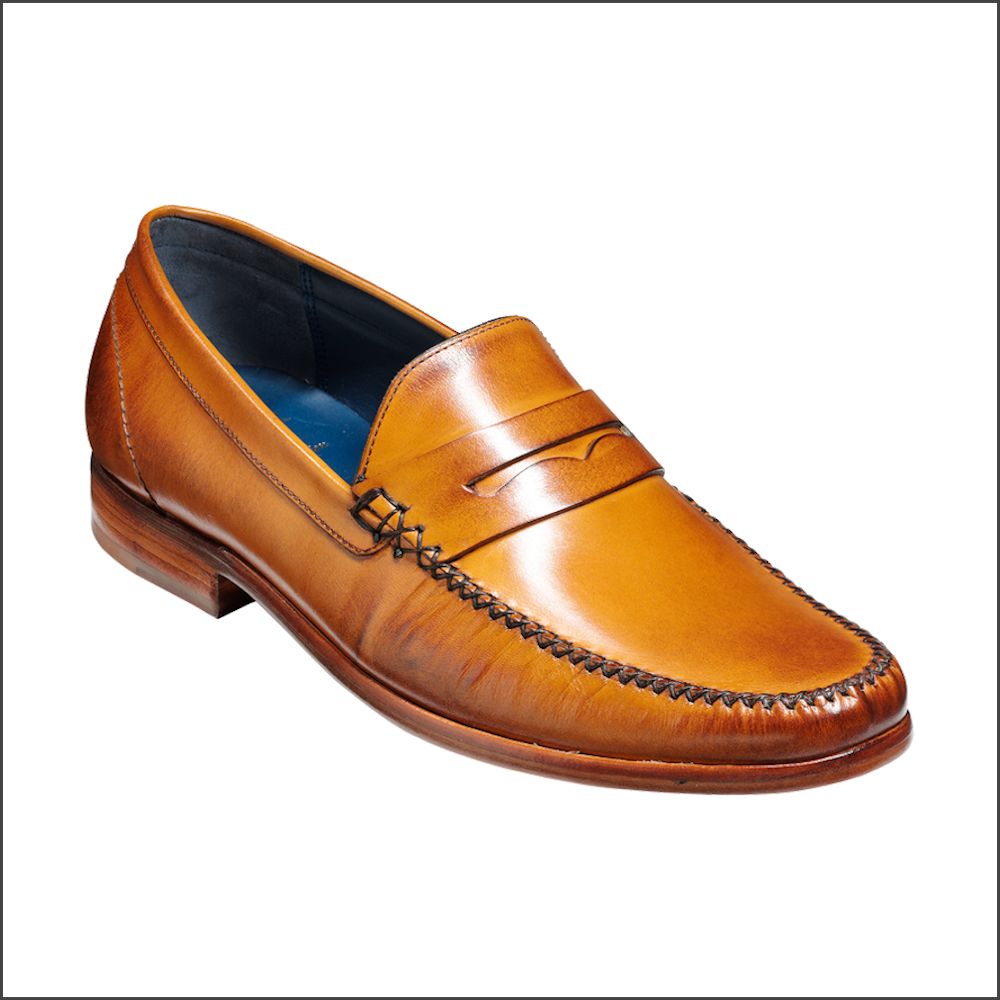 Barker William Cedar Calf Mocassin*