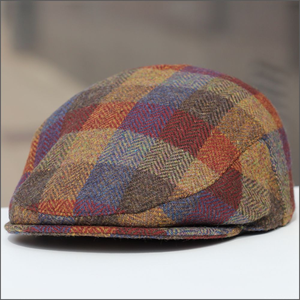 Donegal Tweed Patch Red Cap+