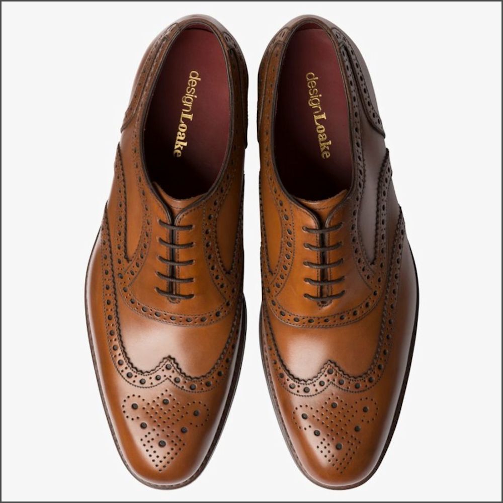 Loake Kerridge Cedar Oxford Brogue Shoe*