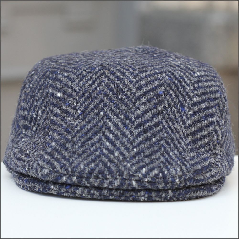 Donegal Longford Blue Tweed Cap+