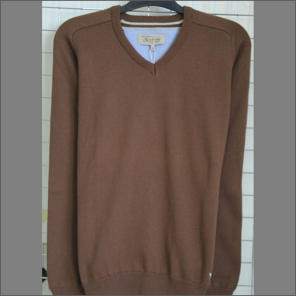 Drifter Toffee V Neck^