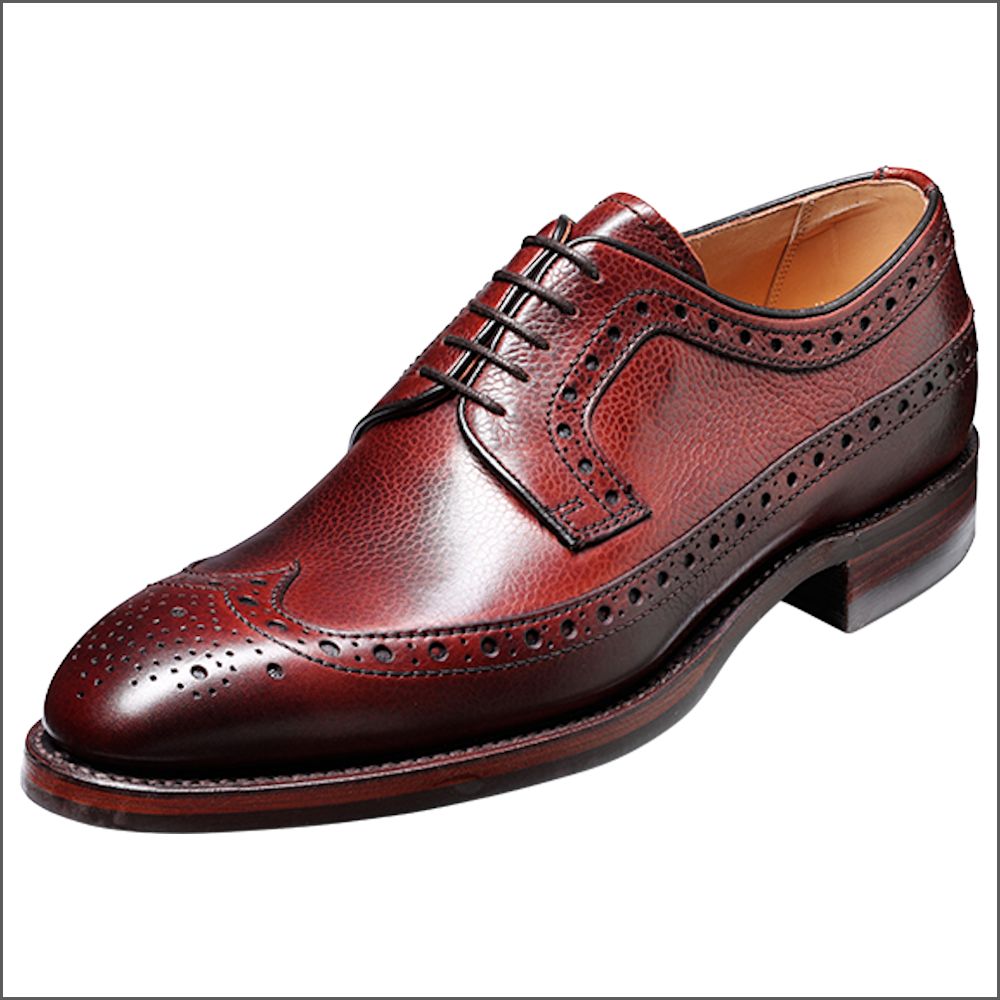 cherry brogues