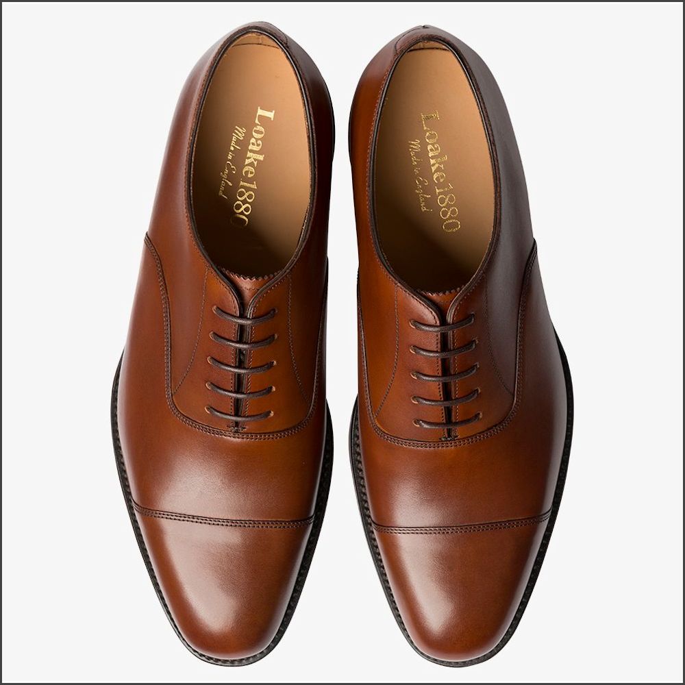 Loake Aldwych Mahogany Calf Oxford 