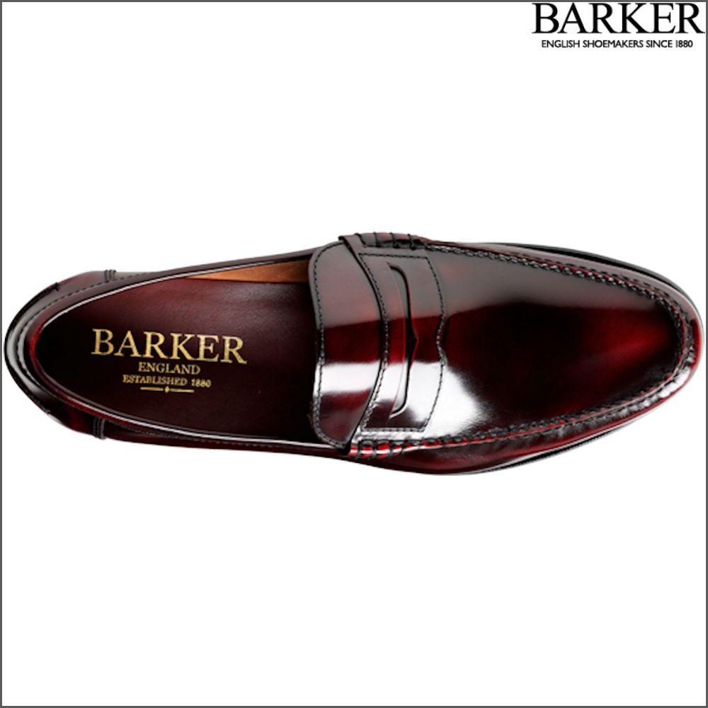 Barker Newington - Burgundy Hi-Shine Clearance Sizes//