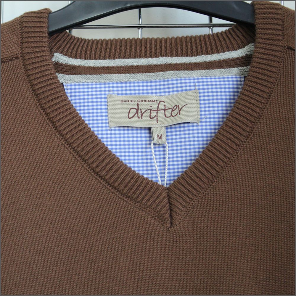 Drifter Toffee V Neck^