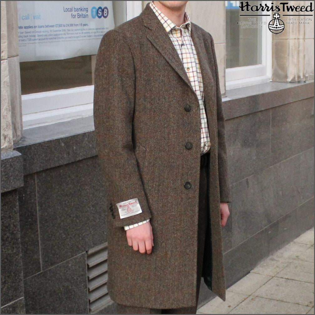 mens tweed coat