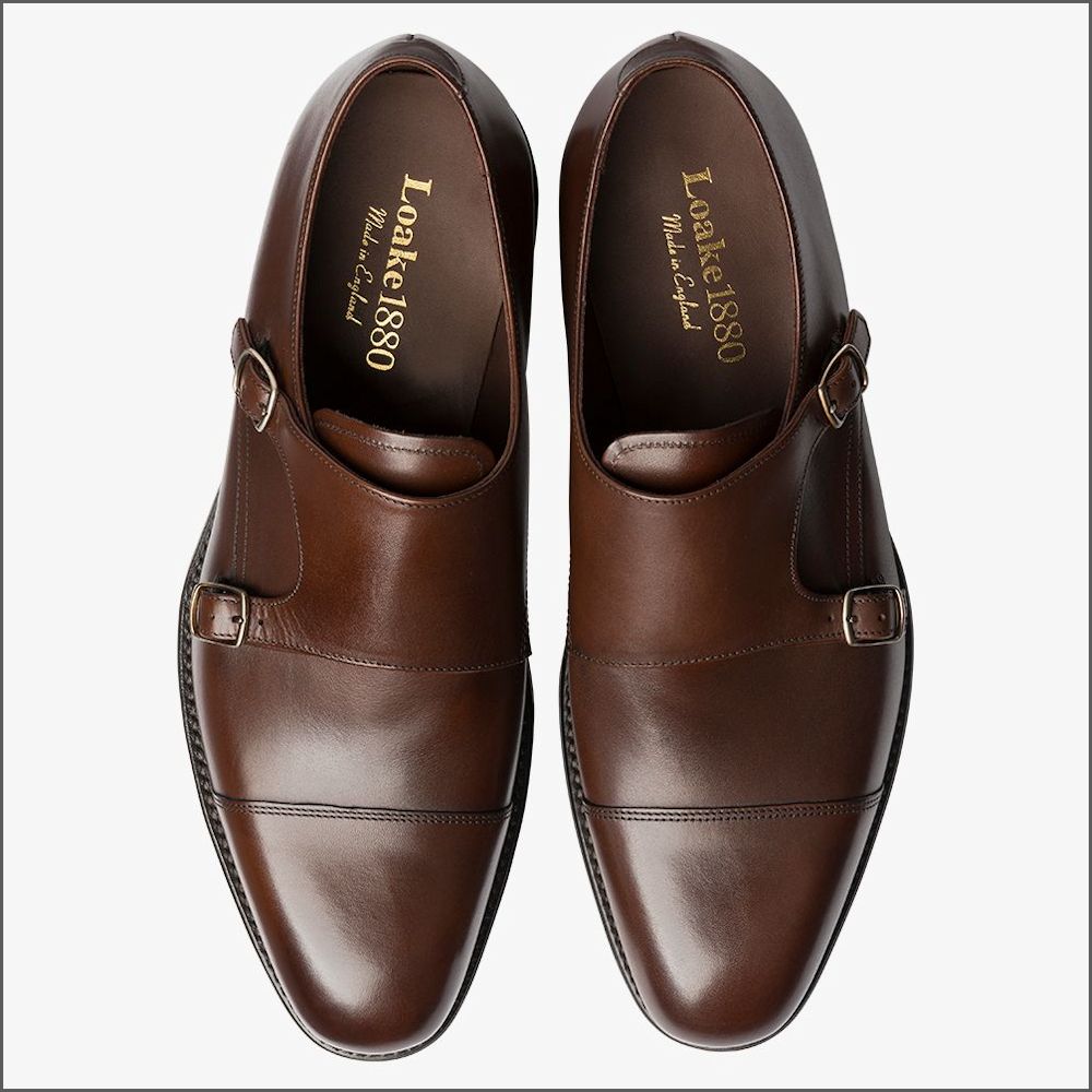 loake cannon dark brown