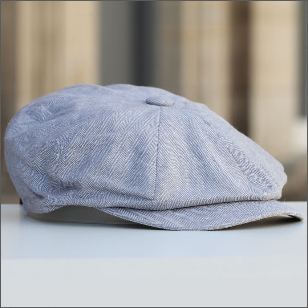 Alfie Linen 8piece Grey Cap+