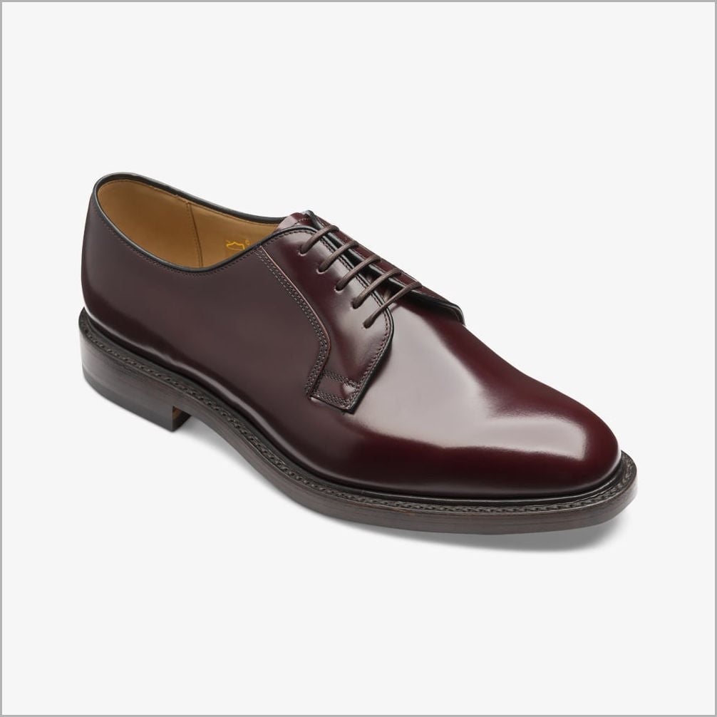 Loake 771 Burgundy Derby Shoe*