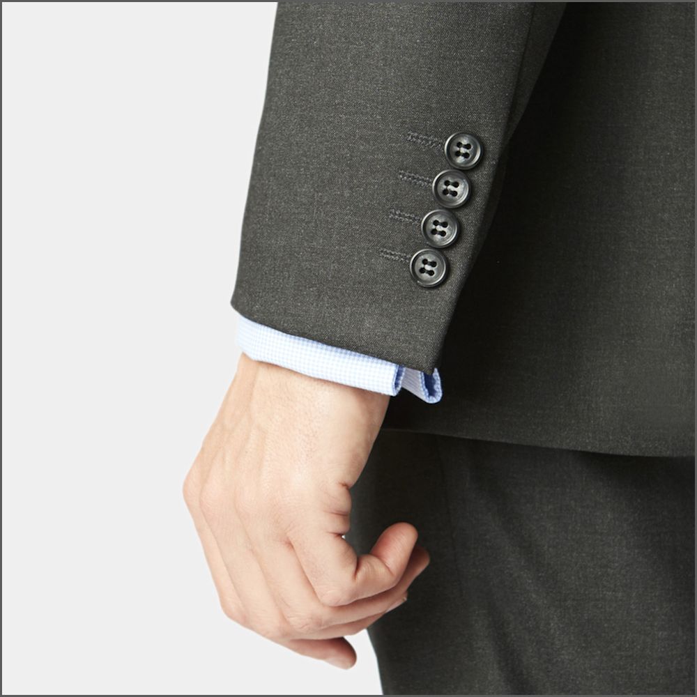 Brook Taverner Dijon Charcoal Suit*** | cwmenswear