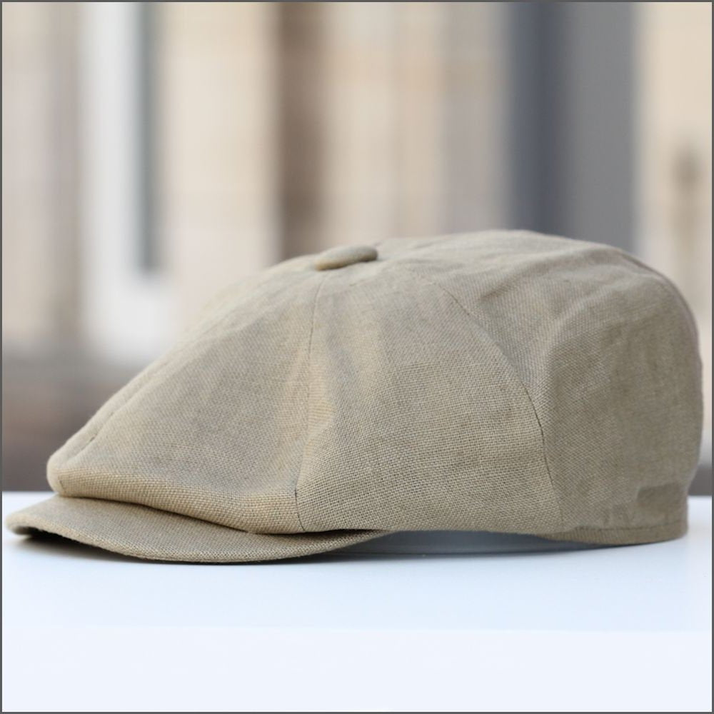 Alfie Irish Linen 8piece Khaki Cap+