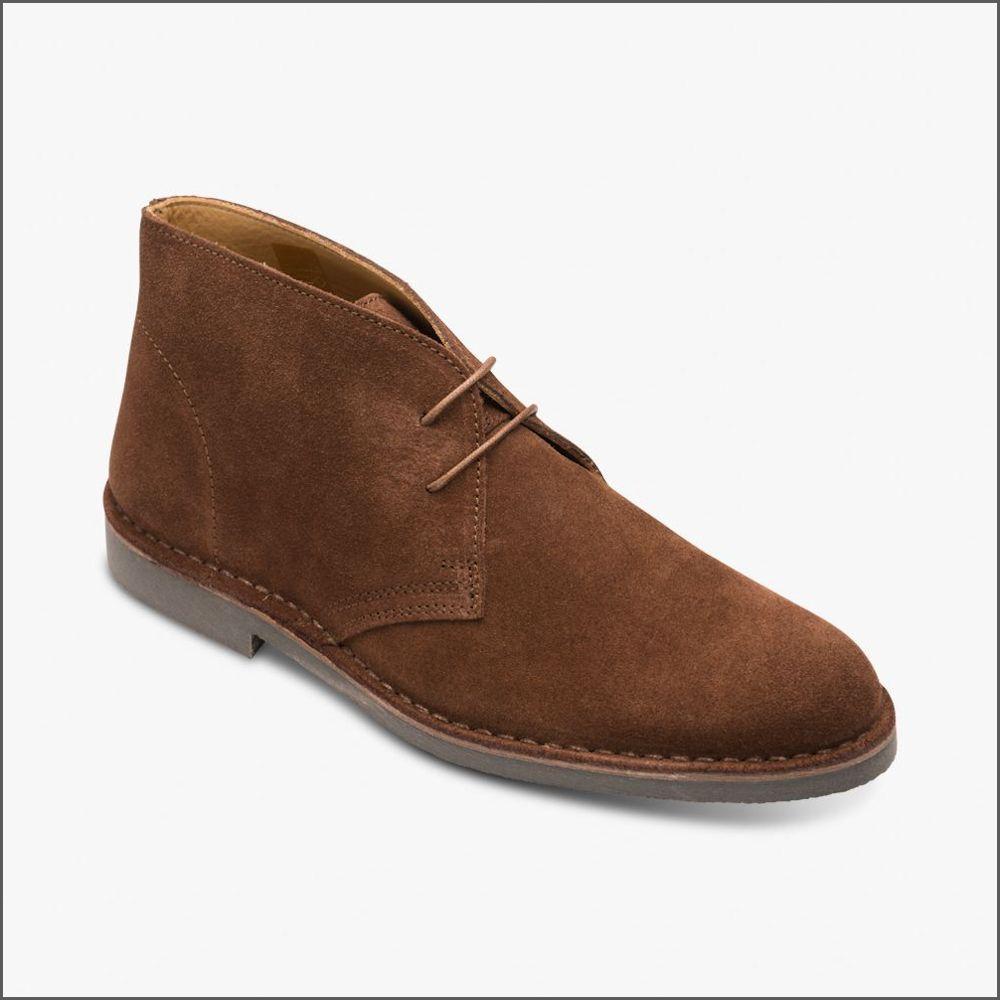 Loake Sahara Dark Brown Suede Desert Boot Size 9.5 & 10 Only//