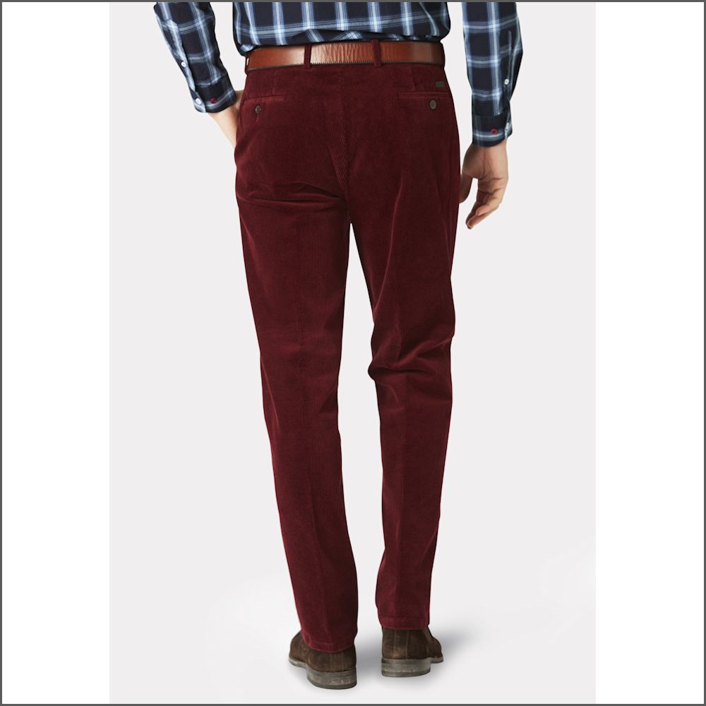 Brook Taverner Ellroy Cherry Cord Trouser/