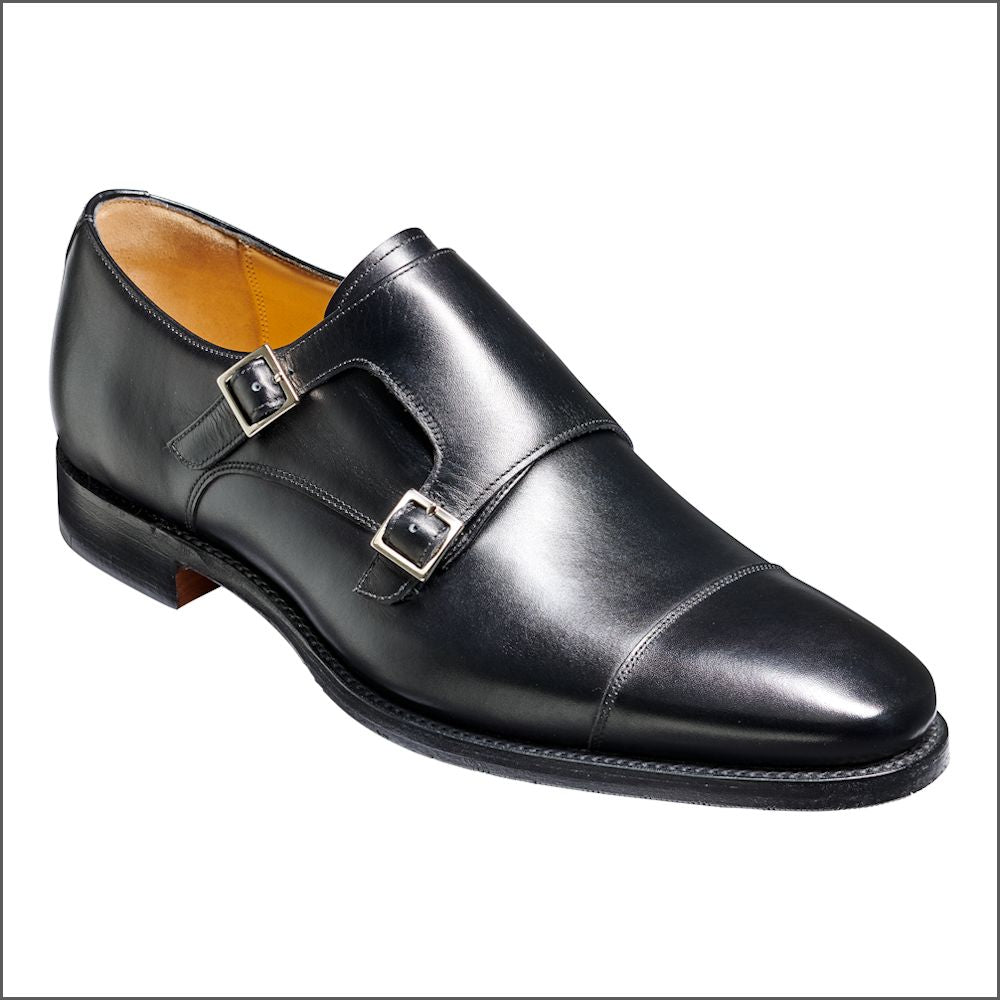 Barker Edison Black Calf/